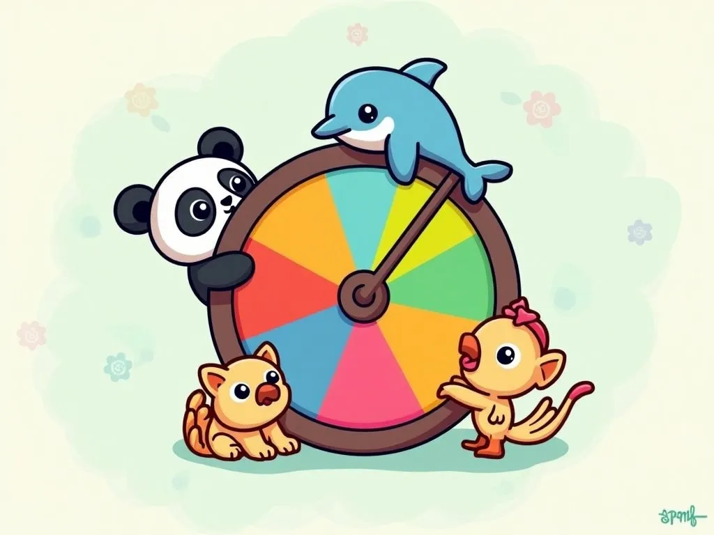 Random Animal Generator Wheel