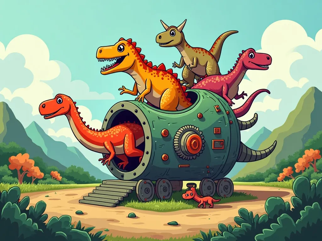 Random Dinosaur Generator