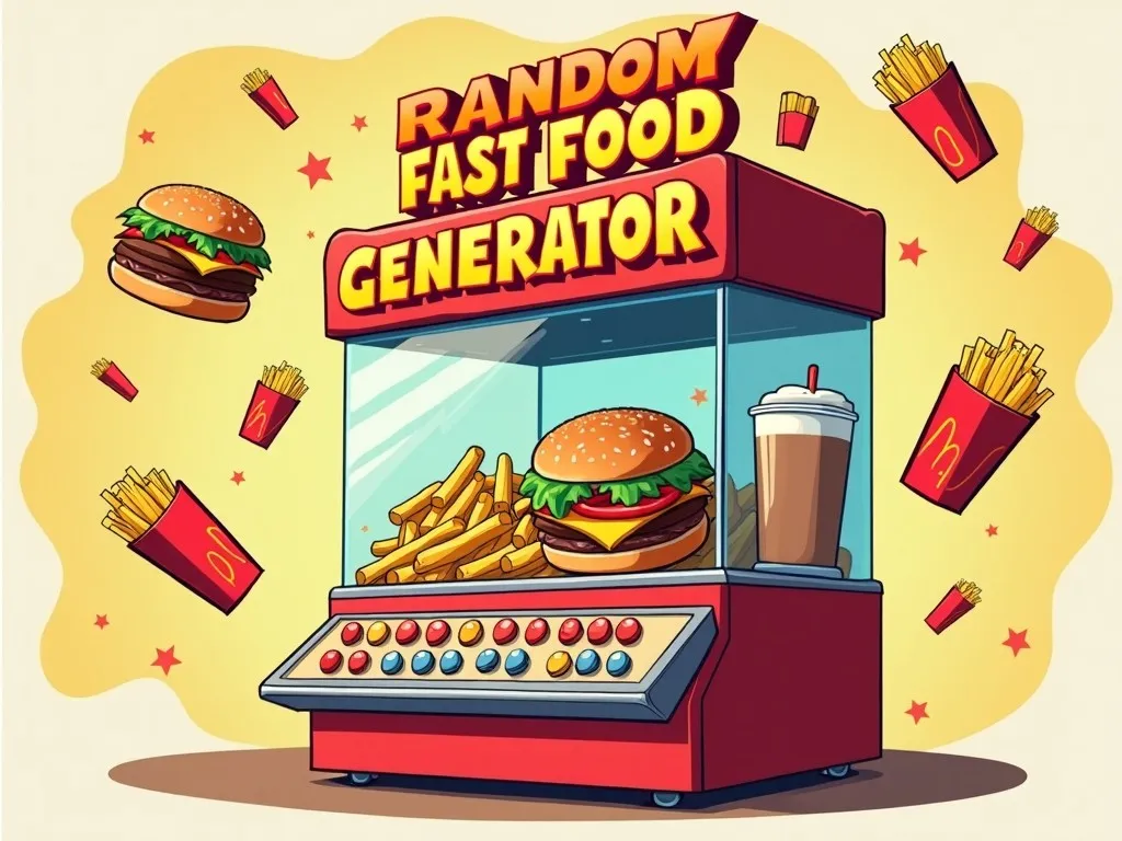 Random Fast Food Generator