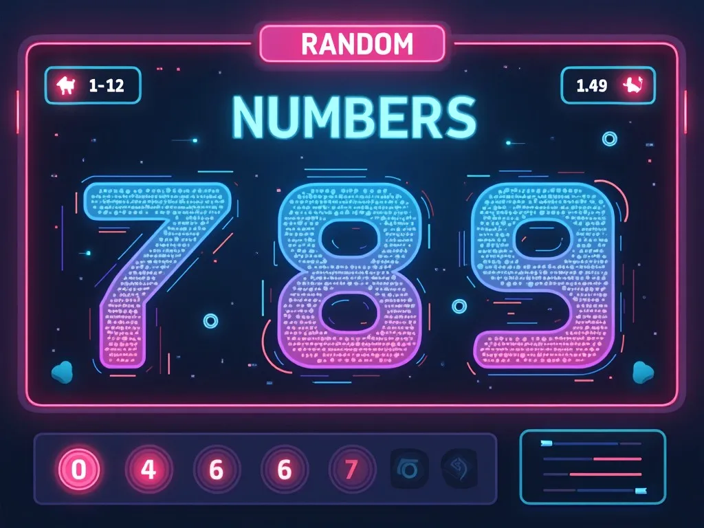 Random Number Generator 1 9
